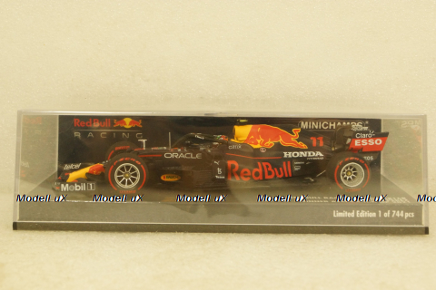 Red Bull Racing Honda RB16B Sergio Perez Winner Azerbaijan GP 2021, 410210711, Minichamps 1:43