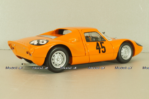 Porsche 904 GTS Racing #45, 1000 km Nueburgring 1964, Pon/Koch, orange, 180646745, Minichamps 1:18