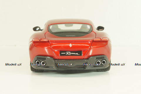 Ferrari Rome 2020, metallic red,  Burago, 1:24