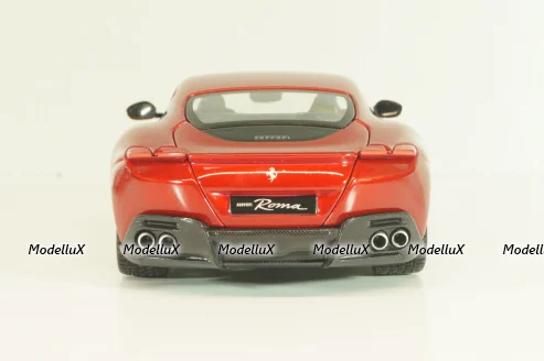 Ferrari Rome 2020, metallic red,  Burago, 1:24