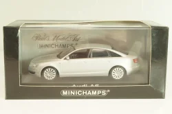 Audi A6 (C6) Quattro 3,2 sedan 2004, silver, 400013000, Minichamps 1:43 Уценка!