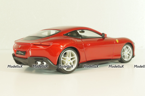 Ferrari Rome 2020, metallic red,  Burago, 1:24