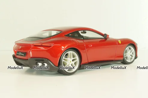 Ferrari Rome 2020, metallic red,  Burago, 1:24