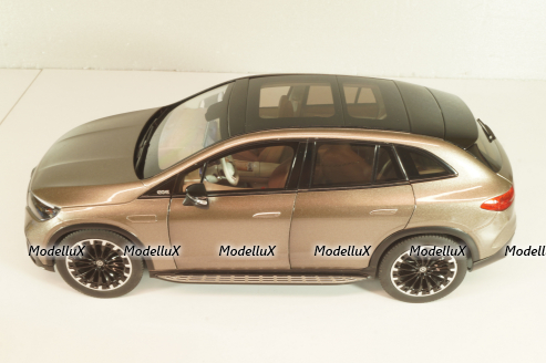 Mercedes-Benz EQE SUV (X294) 2023, brown, B66960836, NZG 1:18