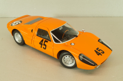 Porsche 904 GTS Racing #45, 1000 km Nueburgring 1964, Pon/Koch, orange, 180646745, Minichamps 1:18