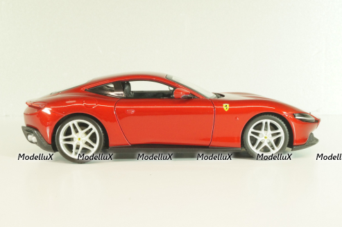 Ferrari Rome 2020, metallic red,  Burago, 1:24