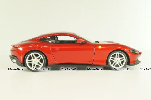 Ferrari Rome 2020, metallic red,  Burago, 1:24