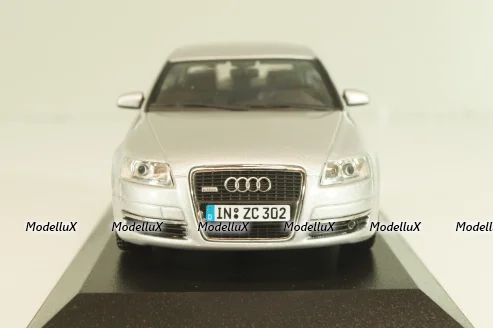 Audi A6 (C6) Quattro 3,2 sedan 2004, silver, 400013000, Minichamps 1:43 Уценка!