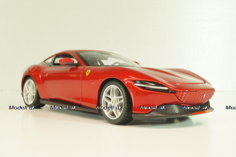 Ferrari Rome 2020, metallic red,  Burago, 1:24