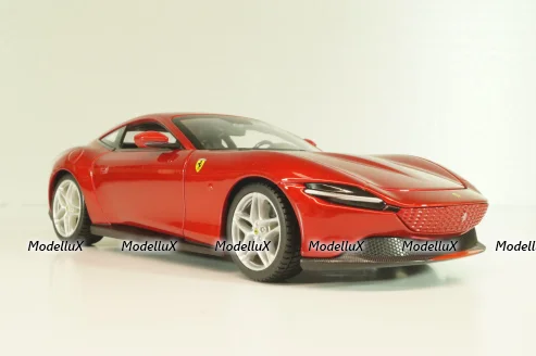 Ferrari Rome 2020, metallic red,  Burago, 1:24