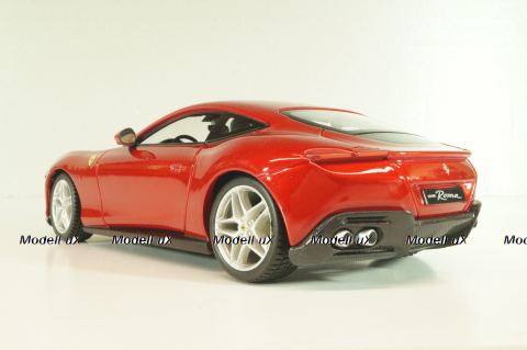 Ferrari Rome 2020, metallic red,  Burago, 1:24