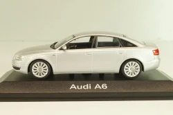 Audi A6 (C6) Quattro 3,2 sedan 2004, silver, 400013000, Minichamps 1:43 Уценка!