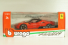 Ferrari SF90 Stradale 2019, red/black, 18-26028, Burago 1:24