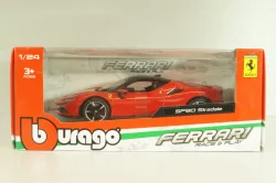 Ferrari SF90 Stradale 2019, red/black, 18-26028, Burago 1:24