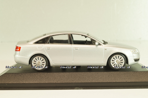 Audi A6 (C6) Quattro 3,2 sedan 2004, silver, 400013000, Minichamps 1:43 Уценка!