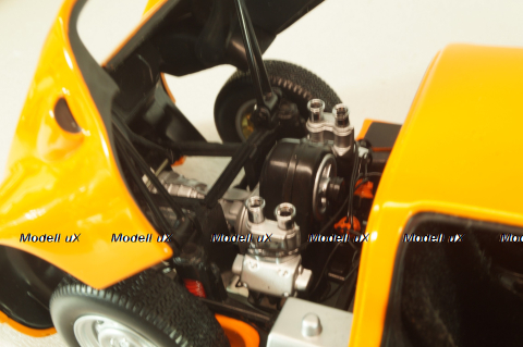 Porsche 904 GTS Racing #45, 1000 km Nueburgring 1964, Pon/Koch, orange, 180646745, Minichamps 1:18