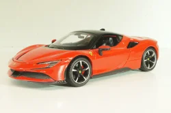 Ferrari SF90 Stradale 2019, red/black, 18-26028, Burago 1:24