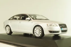 Audi A6 (C6) Quattro 3,2 sedan 2004, silver, 400013000, Minichamps 1:43 Уценка!