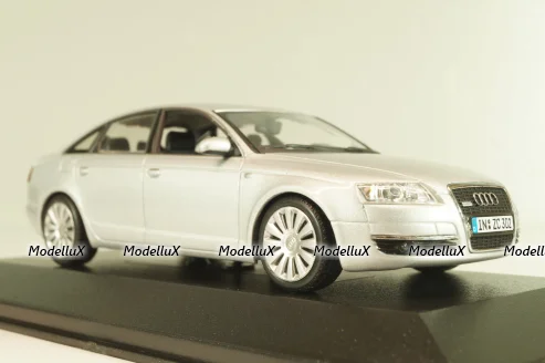 Audi A6 (C6) Quattro 3,2 sedan 2004, silver, 400013000, Minichamps 1:43 Уценка!