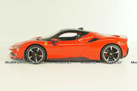 Ferrari SF90 Stradale 2019, red/black, 18-26028, Burago 1:24