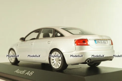 Audi A6 (C6) Quattro 3,2 sedan 2004, silver, 400013000, Minichamps 1:43 Уценка!