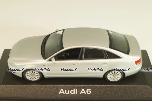 Audi A6 (C6) Quattro 3,2 sedan 2004, silver, 400013000, Minichamps 1:43 Уценка!