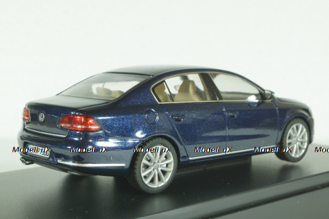 Volkswagen Passat B7 Limousine 2011,blue metellic, Schuco 1:43