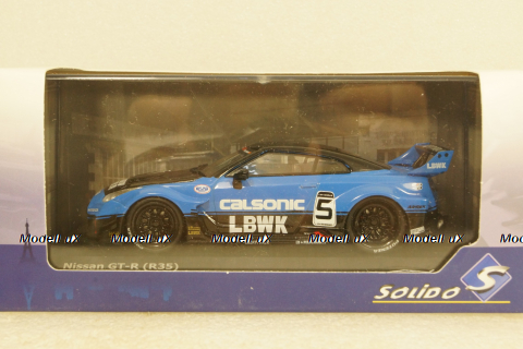 Nissan GT-R (R35) LB Silhouette Calsonic blue, SL4311202, Solido 1:43