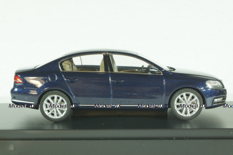 Volkswagen Passat B7 Limousine 2011,blue metellic, Schuco 1:43