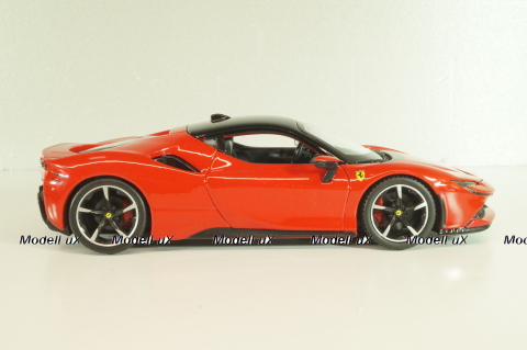 Ferrari SF90 Stradale 2019, red/black, 18-26028, Burago 1:24