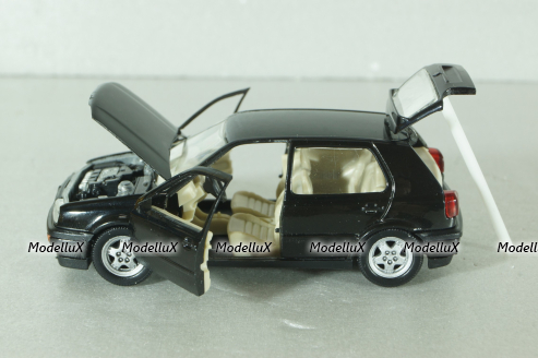 Volkswagen Golf VR6  (Golf III) 1991, black, 1005, Schabak 1:43