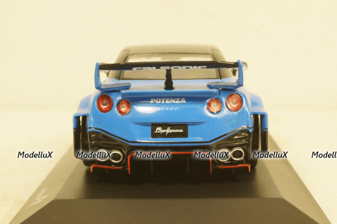 Nissan GT-R (R35) LB Silhouette Calsonic blue, SL4311202, Solido 1:43