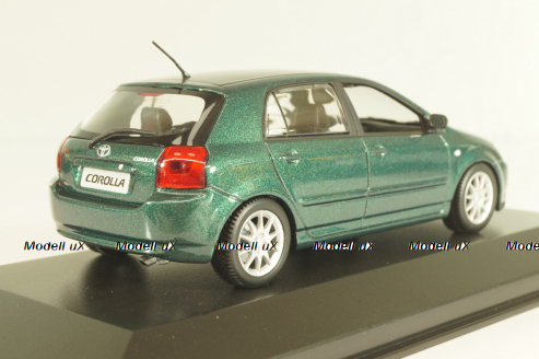 Toyota Corolla (E110) 5-door 2001, green, 400166170, Minichamps 1:43