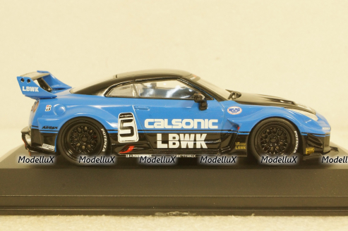 Nissan GT-R (R35) LB Silhouette Calsonic blue, SL4311202, Solido 1:43