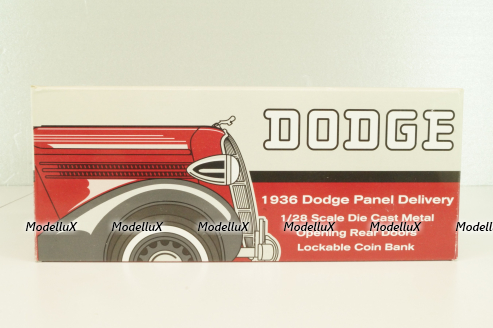 Dodge Panel Delivery 1936, green, 74000, Liberty Classics 1:28