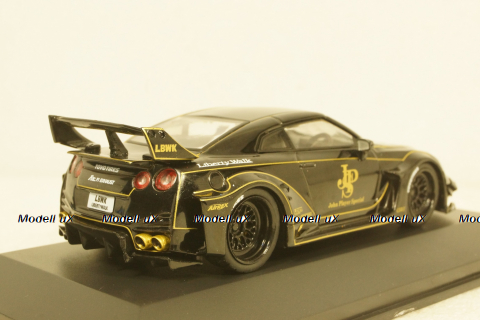 Nissan GT-R (R35) LB Silhouette JPS Black, SL4311201, Solido 1:43