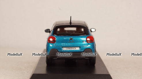 Citroen C3 2020 bluemetallic, 155264, Norev 1:43