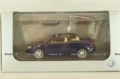 Volkswagen EOS Cabriolet 2006, blue, 1F0099300D5Q, Norev 1:43
