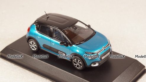 Citroen C3 2020 bluemetallic, 155264, Norev 1:43