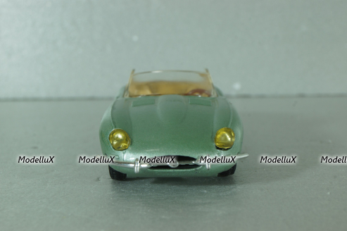 Jaguar E-type Cabrio 1961, light green, Eligor 1:43