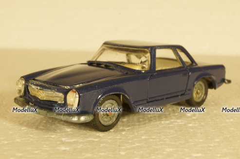 Mercedes 230SL, синий, фабрика им. Ватутина 1:43