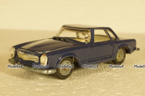 Mercedes 230SL, синий, фабрика им. Ватутина 1:43