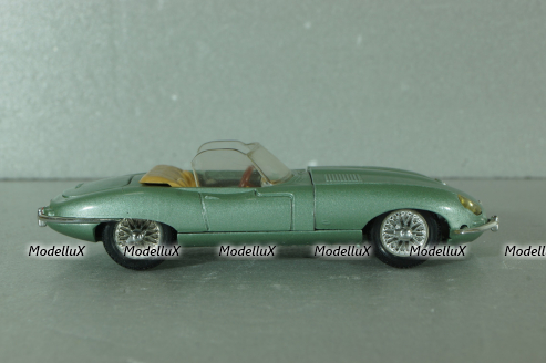 Jaguar E-type Cabrio 1961, light green, Eligor 1:43