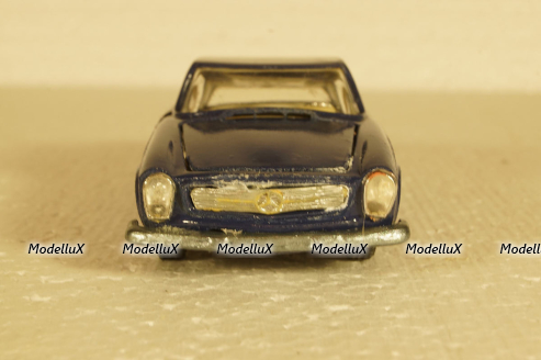 Mercedes 230SL, синий, фабрика им. Ватутина 1:43