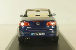 Volkswagen EOS Cabriolet 2006, blue, 1F0099300D5Q, Norev 1:43