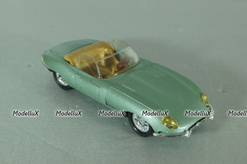 Jaguar E-type Cabrio 1961, light green, Eligor 1:43