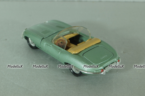 Jaguar E-type Cabrio 1961, light green, Eligor 1:43