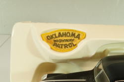 Ford Sedan Police Oklahoma, Highway Patrol, 1940, black/white, 67535, Liberty Classics 1:24