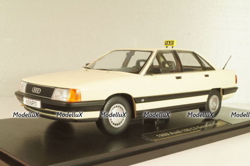 Audi 100 (C3) Taxi, 1989, beige,T9-1800355, Triple9 1:18