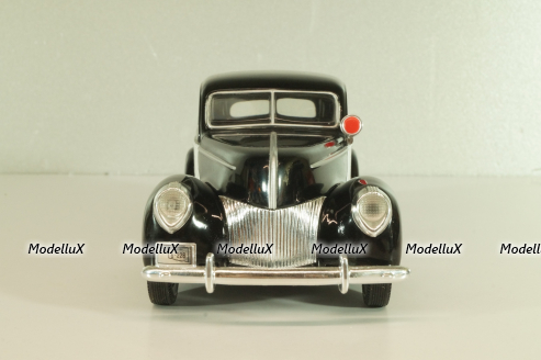 Ford Sedan Police Oklahoma, Highway Patrol, 1940, black/white, 67535, Liberty Classics 1:24